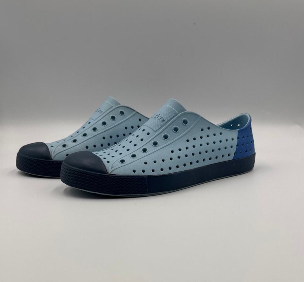 Native Jefferson Kid's J4 Youth Shoes Blue/Navy Sneaker Unisex Boys Girls